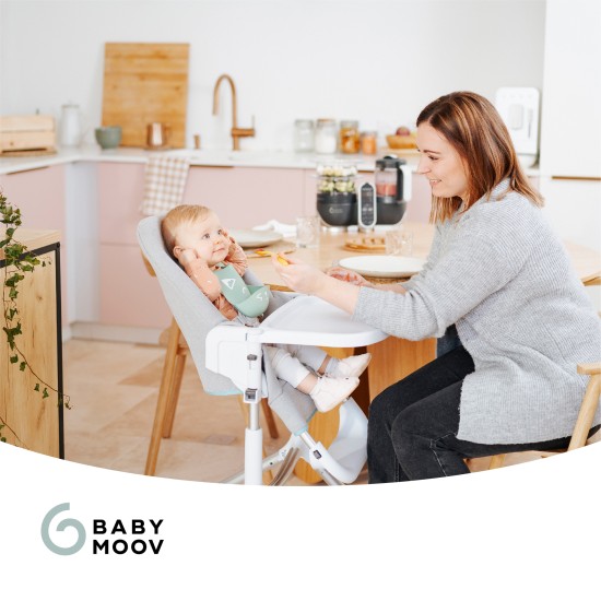 Babymoov trintuvas garintuvas Nutribaby + 6/1 pilkas A001124 Babymoov trintuvas garintuvas Nutribaby + 6/1 pilkas A001124