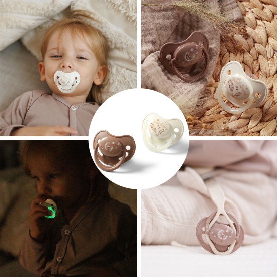 Babyono čiulptukas silikoninis anatominis 18m+ 1670/03