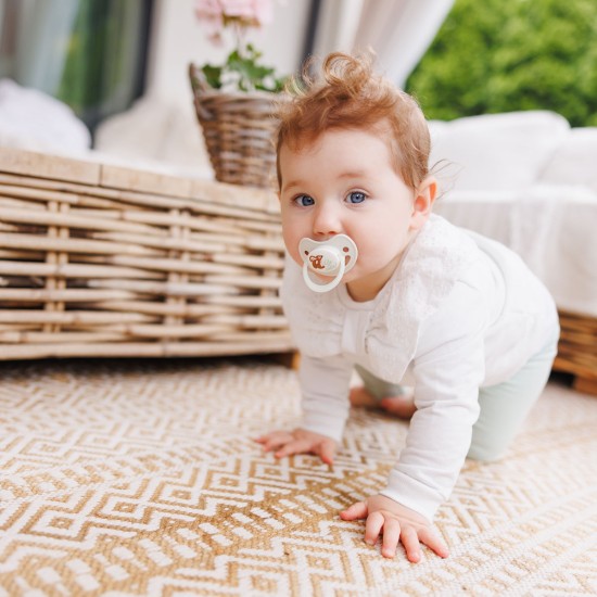 Babyono čiulptukas silikoninis anatominis 6-18m 1670/02