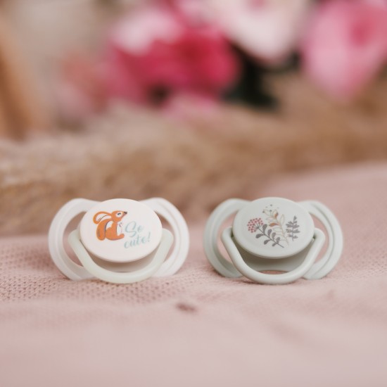 Babyono čiulptukas silikoninis simetrinis 6-18m 1669/02