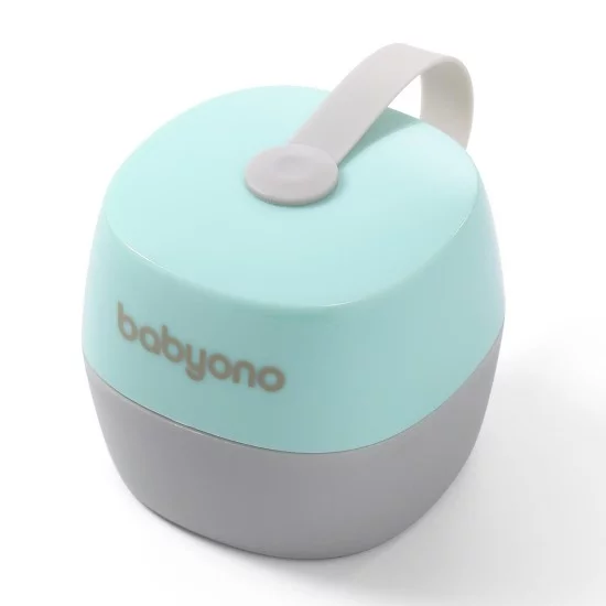 BabyOno čiulptukų dėklas, mėtinis, 535/02 BabyOno čiulptukų dėklas, mėtinis, 535/02