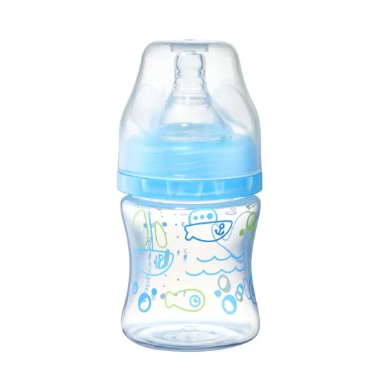 BabyOno dieglių nesukeliantis plataus kaklelio buteliukas 120 ml nuo 0 mėn mėlynas 402/03 BabyOno dieglių nesukeliantis plataus kaklelio buteliukas 120 ml nuo 0 mėn mėlynas 402/03