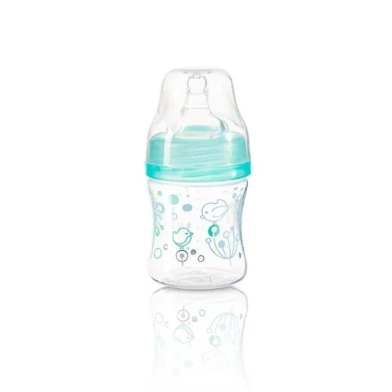 BabyOno dieglių nesukeliantis plataus kaklelio buteliukas 120 ml nuo 0 mėn mėtinis 402/01 BabyOno dieglių nesukeliantis plataus kaklelio buteliukas 120 ml nuo 0 mėn mėtinis 402/01