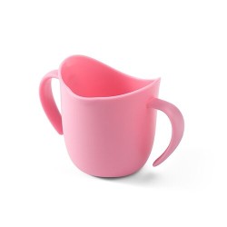 Babyono ergonomiškas mokomasis puodelis rožinis 1463/04