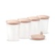 Babyono indeliai mamos pienui sultims maistui 4vnt 200 ml kreminis 1028/01