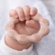 Babyono kramtukas silikoninis žiedas kreminis 825/04 Babyono kramtukas silikoninis žiedas kreminis 825/04