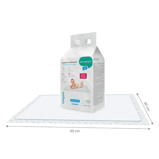 Babyono kūdikio pervystymo paklotai 22 vnt 40x60 513/22