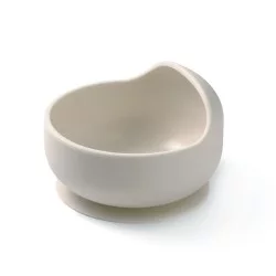 Babyono lėkštutė silikoninė neslystanti kreminė 1481/04