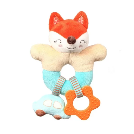 BabyOno minkštas barškutis, lapiukas VINCENT, 1166 BabyOno minkštas barškutis, lapiukas VINCENT, 1166