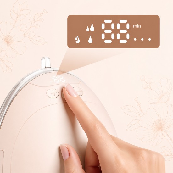 Babyono pientraukis elektrinis laisvų rankų pientraukis SHELLY PRO 1701 Babyono pientraukis elektrinis laisvų rankų pientraukis SHELLY PRO 1701