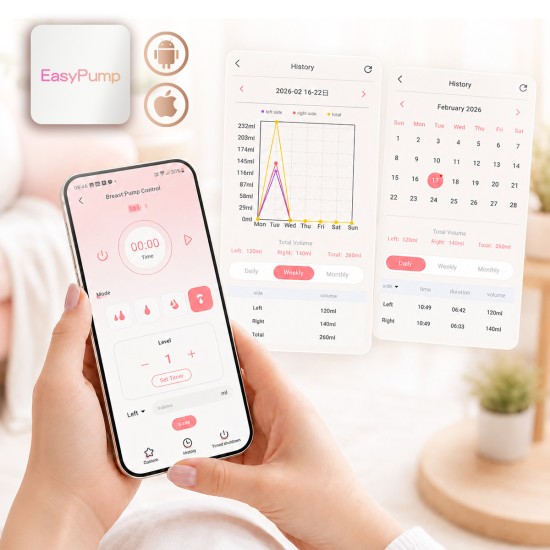 Babyono pientraukis elektrinis laisvų rankų pientraukis SHELLY PRO 1701 Babyono pientraukis elektrinis laisvų rankų pientraukis SHELLY PRO 1701