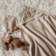 Babyono pirštinė vaiko maudymui bambukinė kreminė 347/11