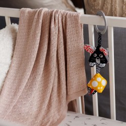 Babyono pledas megztas bambukinis rudas 1673/03