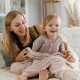 Babyono pledas megztas bambukinis rudas 1673/03