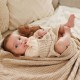Babyono pledas megztas medvilninis kreminis 1647/03
