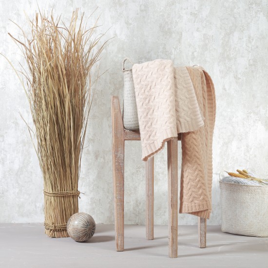 Babyono pledas merino vilnos šviesiai kreminis 1648/01