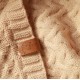 Babyono pledas merino vilnos tamsiai kreminis 1648/02