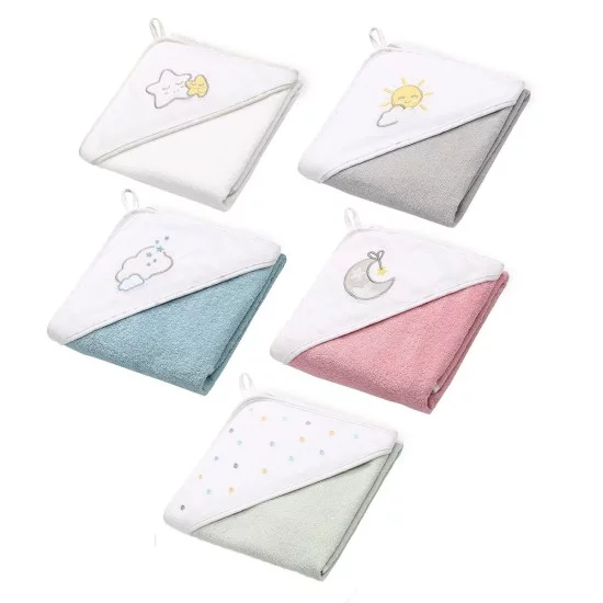 BabyOno rankšluostis su gobtuvu frotinis 76x76, rožinis TERRY, 141/10 BabyOno rankšluostis su gobtuvu frotinis 76x76, rožinis TERRY, 141/10