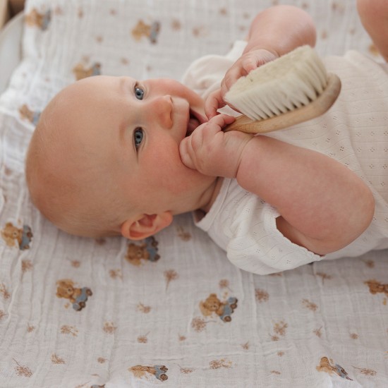 BabyOno vystyklai medvilniniai 3 vnt kreminiai 348/15 BabyOno vystyklai medvilniniai 3 vnt kreminiai 348/15