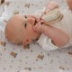 BabyOno vystyklai medvilniniai 3 vnt kreminiai 348/15 BabyOno vystyklai medvilniniai 3 vnt kreminiai 348/15