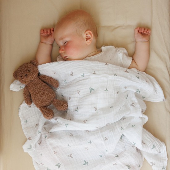 BabyOno vystyklai medvilniniai 3 vnt mėtiniai 348/16 BabyOno vystyklai medvilniniai 3 vnt mėtiniai 348/16