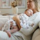 BabyOno vystyklai medvilniniai 3 vnt raudoni 348/18 BabyOno vystyklai medvilniniai 3 vnt raudoni 348/18