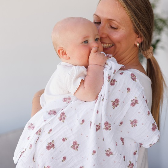 BabyOno vystyklai medvilniniai 3 vnt rožiniai 348/13 BabyOno vystyklai medvilniniai 3 vnt rožiniai 348/13