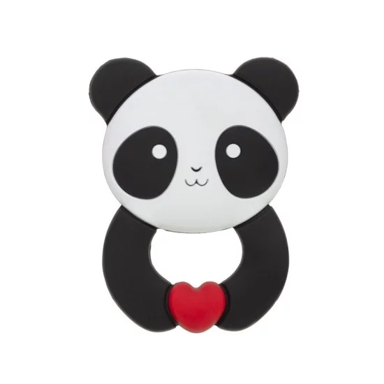 Bocioland silikoninis kramtukas, panda, BOC0511 Bocioland silikoninis kramtukas, panda, BOC0511