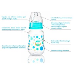 Dieglių nesukeliantis standartinis buteliukas 120 ml