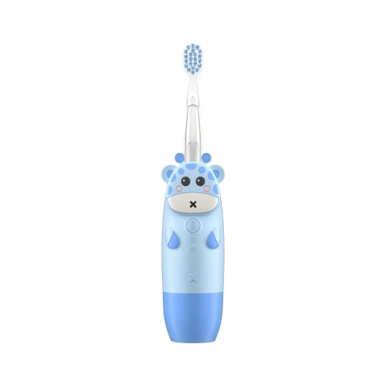InnoGiO elektrinis dantų šepetėlis žirafa mėlynas GIO-450BLUE InnoGiO elektrinis dantų šepetėlis žirafa mėlynas GIO-450BLUE