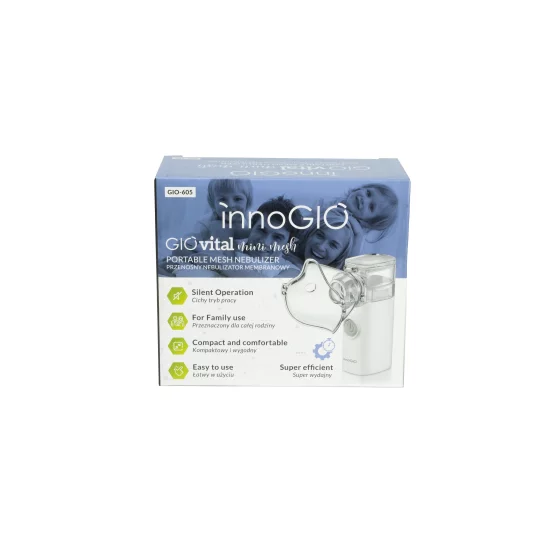 InnoGiO inhaliatorius nešiojamas GIOvital Mini Mesh GIO-605