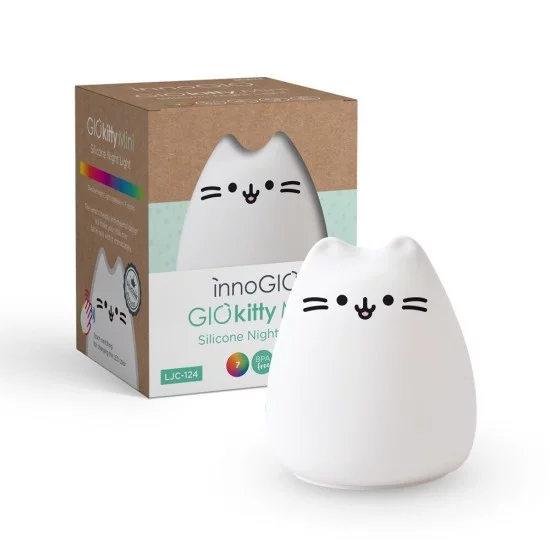 InnoGiO naktinė lempa kačiukas GIOkitty Mini LJC-124 InnoGiO naktinė lempa kačiukas GIOkitty Mini LJC-124