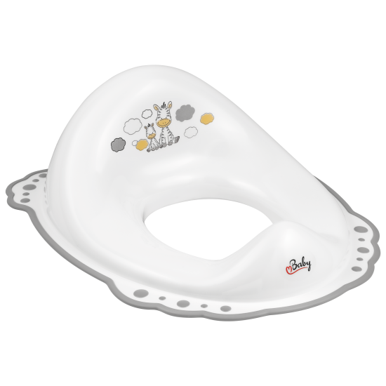 Maltex klozeto sėdynė neslystanti Zebra balta 6463_60