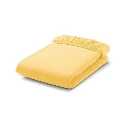MamoTato paklodė su guma frotte, geltona, 120*60