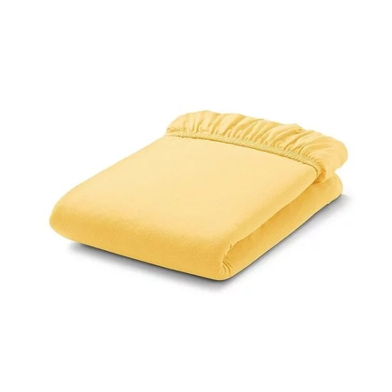 MamoTato paklodė su guma frotte, geltona, 120*60 MamoTato paklodė su guma frotte, geltona, 120*60