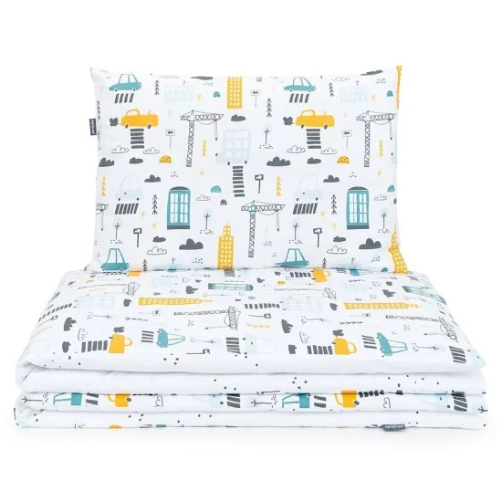 MamoTato patalynė 2 d. miestas, dažyta, Premium MamoTato patalynė 2 d. miestas, dažyta, Premium