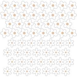 Pastelowe Love lipdukai sienoms ramunės X
