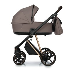 Roan vežimėlis 2/1 iVI Cocoa/Rose Gold