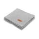 Sensillo pledas megztas, medvilninis, 100x80, pilkas, 4323 Sensillo pledas megztas, medvilninis, 100x80, pilkas, 4323