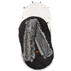 Sensillo vokelis vežimėliui, ESKIMO, 100x46, juodas, 8330