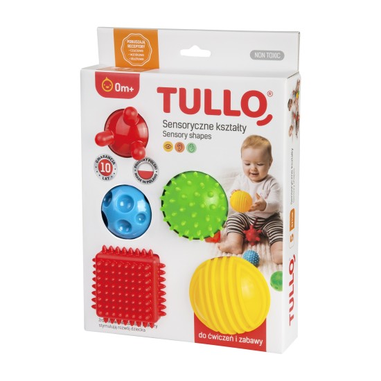 Sensoriniai kamuoliukai Tullo, 5 vnt., 458