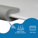 SIPO apsauga kampams U forma pilka 4 vnt SBS-T23UE SIPO apsauga kampams U forma pilka 4 vnt SBS-T23UE