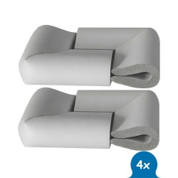 SIPO apsauga kampams U forma pilka 4 vnt SBS-T23UE