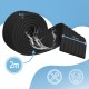 SIPO apsaugos juosta baldams juoda 2m SBS-T11-L30