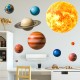 SIPO lipdukas sienoms  planetos 91x72cm WS63039
