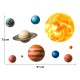 SIPO lipdukas sienoms  planetos 91x72cm WS63039