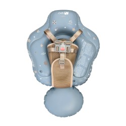 SIPO pripučiamas plaukimo ratas kūdikiams vaikams 6-36 m 11–18kg mėlynas SWM103TR