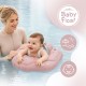 SIPO pripučiamas plaukimo ratas kūdikiams vaikams 6-36 m 11–18kg rožinis SWM101TR