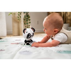 Tiny Love žaislas pakabinamas panda juoda balta