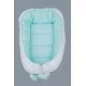 Tuttolina lizdelis naujagimiui Cocoon, Wafel, mėtinis-baltas